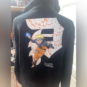 Naruto Shippuden Black Hoodie Primitive nwot